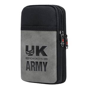 
Swiss Army Knife Mobile Phone Bag Men's Crossbody Bag Wearing a Belt Waist Hanging Bag Mobile Phone Bag Older Coin Bag New Style