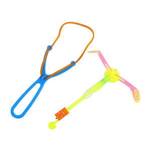 
Luminous slingshot flying arrow large flying bamboo dragonfly aircraft outdoor stall toy puzzle night double flash
