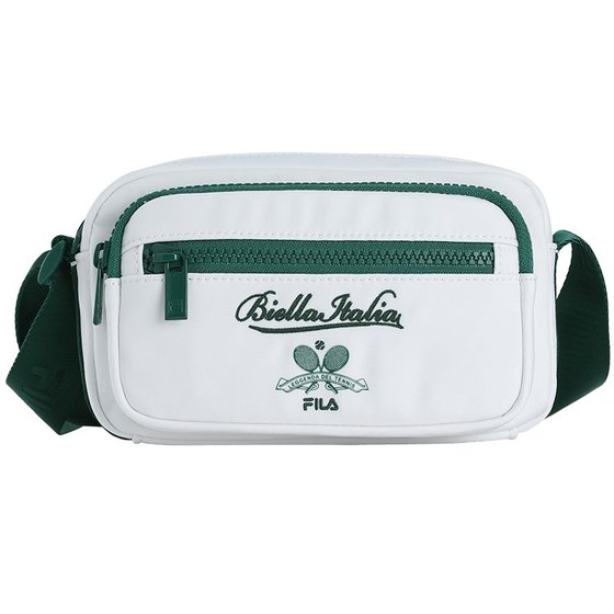 
Small square bag FILA FILA women's bag shoulder bag autumn new casual contrast color single shoulder crossbody bag carry-on bag zipper