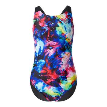 ARENA ARina Yuan Power Series Swimsuit Triangle Girls Conservative Covering Meat Fashion Children's Swimsuit
