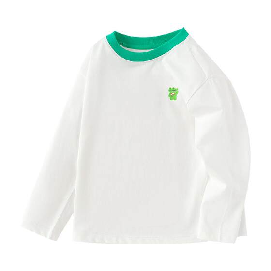 
Balabala children's clothing children's long-sleeved T-shirt boys and girls spring and autumn pure cotton versatile bottoming shirt