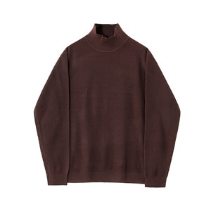 
MRCYC high-end half-high neck base sweater for men in autumn and winter thermal inner wear Korean trendy versatile sweater