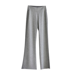 
2026 Spring and Autumn New Modal Boot-Up Pants Women's Velvet High Waist Slim Drape Fitness Sports Yoga Casual Pants