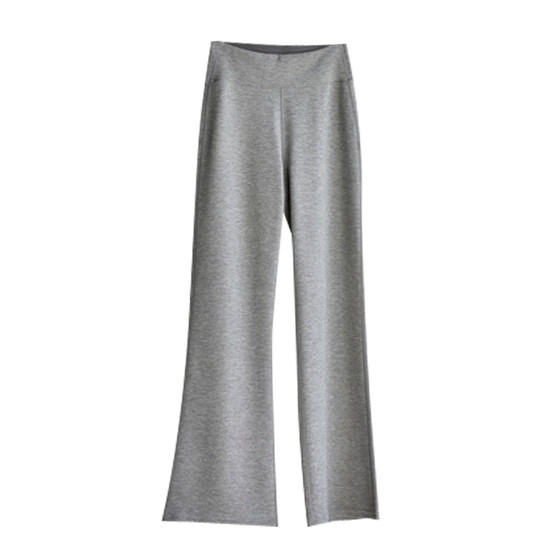 
2026 Spring and Autumn New Modal Boot-Up Pants Women's Velvet High Waist Slim Drape Fitness Sports Yoga Casual Pants