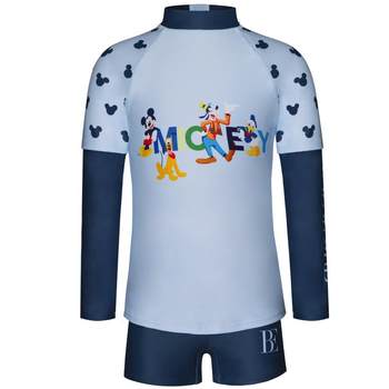 BE Swimsuit Fan Dean's long -sleeved sunscreen children summer
