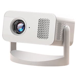 
[Giant screen pan/tilt cost-effective projection] Projector for home bedroom, living room, small dormitory, student home theater projection screen, small, portable, usable during the day, can be connected to mobile phone smart projector