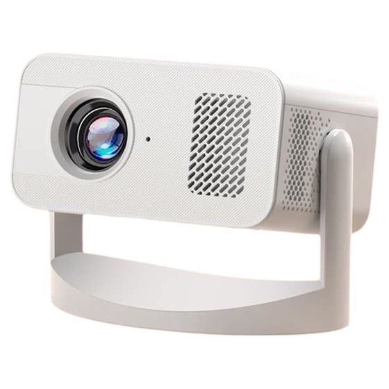 
[Giant screen pan/tilt cost-effective projection] Projector for home bedroom, living room, small dormitory, student home theater projection screen, small, portable, usable during the day, can be connected to mobile phone smart projector