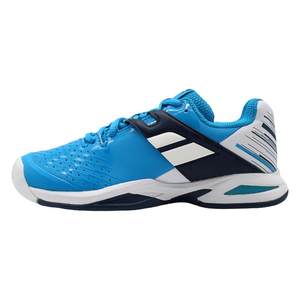 BABOLAT Bai Baoli Children's Professional Tennis Shoes Magic Sticker Youth Summer Breath White White Sneakers