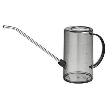 Qinju stainless steel long spout transparent watering kettle tool