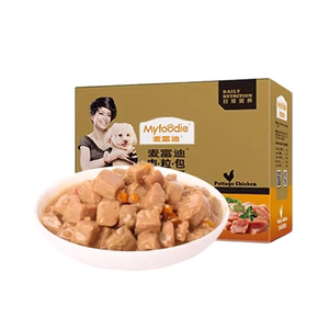 
Maifudi dog meat pellets snacks wet grain packages staple food canned puppies and adult dogs universal chicken beef mixed with dog food