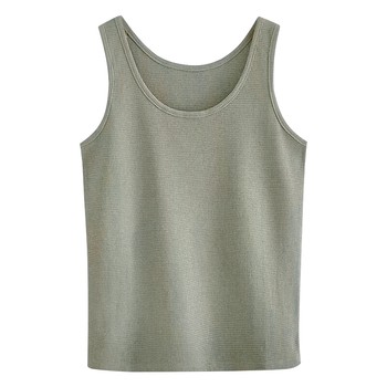 White camisole women's outer sleeveless top