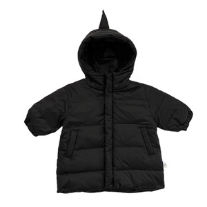 
Baby boy's winter warm coat set, boy's Korean style hooded down jacket, baby's fashionable and versatile fleece pants