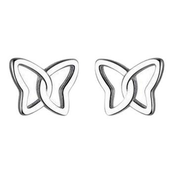 
Ear piercing 925 silver small earrings set for women