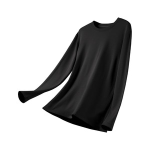 
caber/Caberly Autumn Clothes Couple Wear Underlying Long Autumn Set Warm Top Single Piece Thin Underwear Clearance