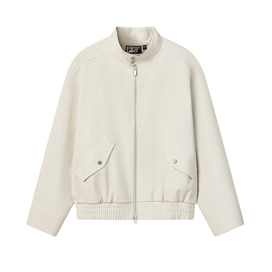 
FILA Official Men's Woven Jacket 2026 Summer New Casual Jacket Simple Commuting Loose Top