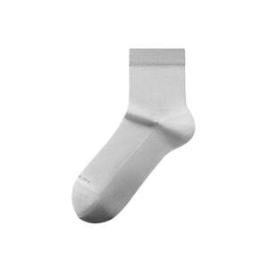 
Jinlilai men's socks men's summer mid-tube socks thin mesh breathable silk business black and white short socks