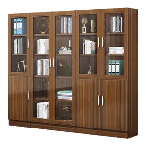 
Office file cabinet information cabinet with lock financial cabinet wooden storage cabinet glass door storage cabinet filing cabinet
