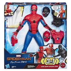 Exported To The United States, Zhibaojia's Original Spider-man Three-in-one Deformation And Dress-up Jet Sounding Toy