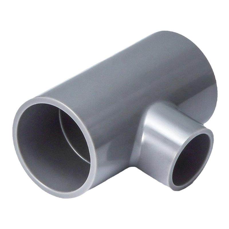UPVC Water Supply Size Tee Reducing Joint - PVC Pipe Plastic Reducing ...