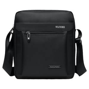 Men's bag messenger bag backpack shoulder bag men's Korean casual waterproof Oxford cloth bag travel business shoulder bag