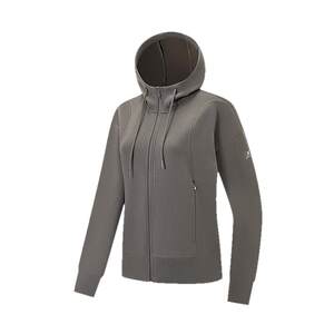 
Xtep Women's Jacket 2026 Spring Outdoor Untied Lightweight Top Knitted Hooded Jacket 975128940126