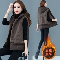 Жилет, демисезонная трендовая модная куртка, в западном стиле, коллекция 2021