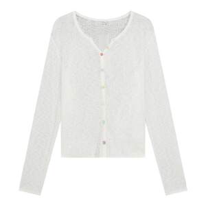 
Metersbonwe cardigan women's 2026 summer new fashion casual round neck solid color thin simple long-sleeved shirt