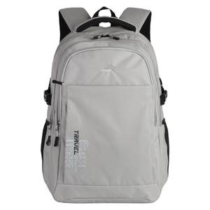 Large -capacity Ladies Backpack Fashion Men's Computer Backpack Leisure High School Student Student Bag Multi -layer Pocket
