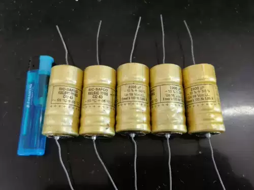 Alsic French Imported Fever Audio Filter емкость 16V2200UF -усилитель фильтр -конденсатор CO43 Series