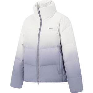 
Li Ning Hot Pot Down Jacket丨Women's Winter Official New Duck Down Top Short Warm Clothes Stand Collar Jacket