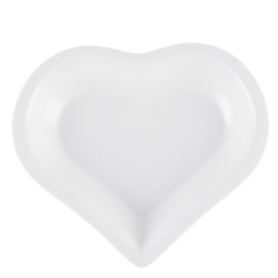 Pure white plate dish plate for home use creative tableware set ceramic platter combination western food plate microwave breakfast plate