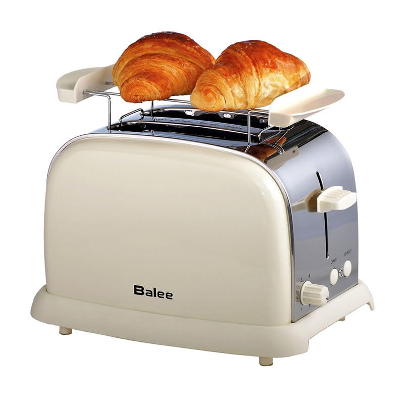 Belinee Toaster 2-Slice Retro Toaster za Doručak s Funkcijom Odmrzavanja