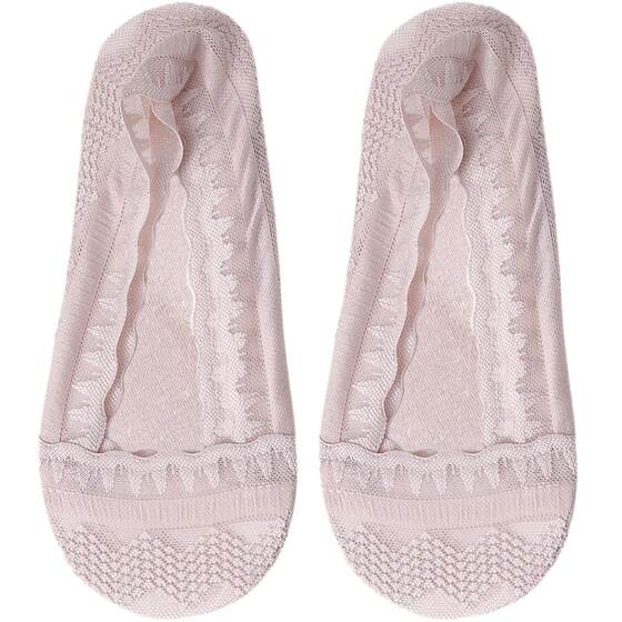 
5 pairs of lace boat socks for women ins trendy summer thin style non-slip and shallow mouth invisible socks for women