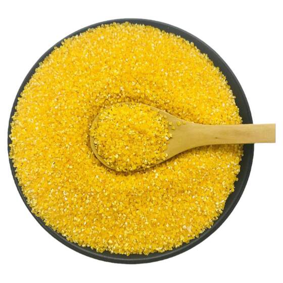 
25-year-old new grain Shaanxi farmer’s corn grits specialty small grits corn treasures corn grits porridge wrapped with grain grits