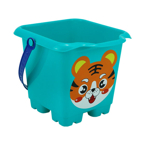 Beach bucket bucket Children's beach toy shovel seduce digging the sand bucket to catch the sea bucket to play sand tool barrel bucket digging the seas
