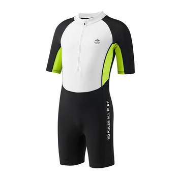 Boys one-piece swimsuit learning to swim for teenagers in high school