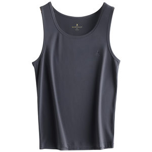 
Mengtejiao cotton men's vest in summer thin style inside the base hull sports sweat-absorbing shirt sleeveless top suspender strap
