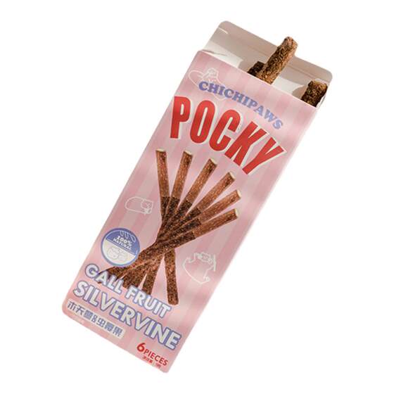 
7F Meow Pet Wooden Polygonum Pocky Teething Stick Cat Mint Bug Gall Fruit Nibble Snack Funny Cat Stick Cat Toy