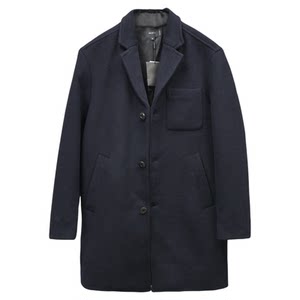 
Quickly grab wool coat ABLE JEANS men's suit top mid-length windbreaker winter business casual woolen coat