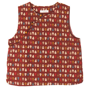 
Miss Mao, boys and girls vests, outside wear, Fulu pattern, Chinese style, new Chinese style, all cotton comfortable