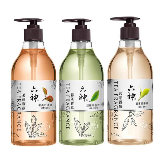 
Liushen shower gel tea plant extract soothing and moisturizing lasting fragrance and elegant tea fragrance 475ml