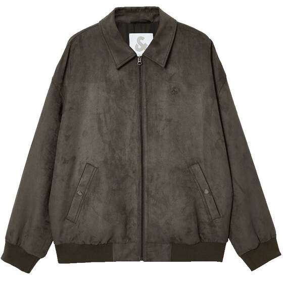 
Jack Jones Men's Executive Jacket 2026 Spring New Faux Suede Loose Casual Jacket Tops Men's