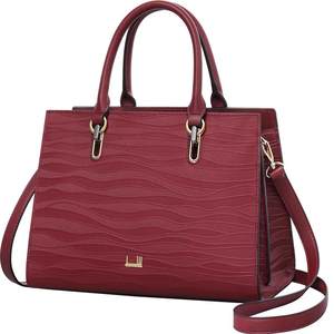 
Danxilu bag new style women's handbag genuine leather women's bag red wedding bag high-end mother bag atmospheric