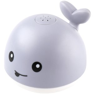 
Baby bathing toys playing in water sensing water spraying little whale swimming bath bathtub baby children bathroom boy and girl