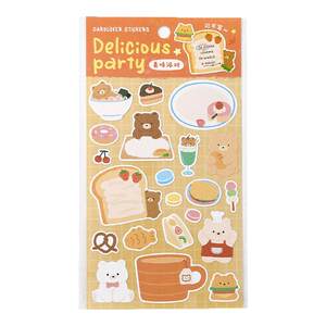 
Letter Lover Soft Fufu Note Tree Texture Paper Decoration Sticker Japanese Animal Handbook Mobile Phone Decoration Material Sticker