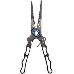 Extended eagle beak multi-functional lure clamp open double ring