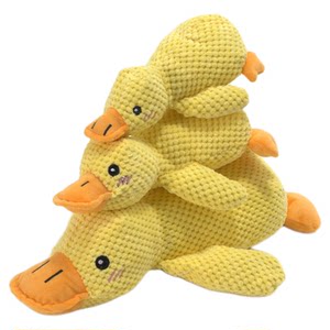 
Pet plush toys dogs and cats speak up with ducks and corgis to grind teeth and relieve boredom and sleep with dolls