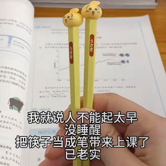 乌萨奇筷子CHIIKAWA迷你公仔usagi周边一人餐具便携可爱学生宿舍