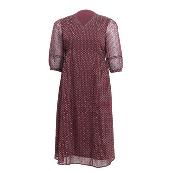 Beautiful inn high waist and thin loose large size dress
