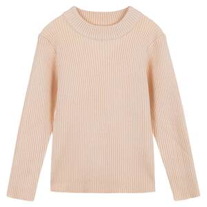 Boys and girls bottom shirt autumn and winter new children's sweater boy round neck sweater medium large children thick inner wear